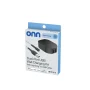 onn 24W Dual USB-A Port Wall Charger with 3ft Lighting Cable to USB, MFI Certified, Foldable Plug, Black - Compatible with iPhone 14/13/12/11/X/XR/XS/8/7/6/5, iPad, Airpods, and more - Image 4