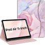 Fintie Case for iPad Air 11-inch M4/M3/M2 (2026/2025/2024), iPad Air 5th/4th Generation (2022/2020) 10.9 Inch, Multi-Angle Viewing Protective Cover with Pencil Holder & Pocket, Dreamy Marble - Cloudy Marble - Image 1