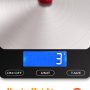 Food Scale -33lb Digital Kitchen Scale for Food Ounces Grams Rechargeable 304 - Image 4