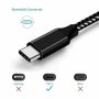 10FT Aluminium USB-C Type-C 3.1 Data Sync Charging Cable S8,S9 Nylon Braided - Image 2