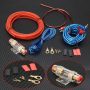 Car Audio Cable Kit 1500W Amp Amplifier Install RCA Subwoofer Sub Wiring 8 Gauge - Image 2