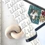 Rool Coffee Table Decor Book Shelf Decor Accents Home Decor Console Table Decorative Items Living Room Wood Knot Decor Chain Link Decorations Beige - Image 5