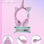 Audifonos Bluetooth 5.0 Unicornio Auriculares con Micrófono Regalo para Niñas - Image 2