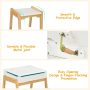 Kids Activity Table and Chair Set with Storage Space for Homeschooling - Image 5