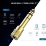 DIGITNOW Headphone Adapter 6.35mm (1/4 Inch) Male to 3.5mm (1/8 Inch) Female and 3.5 mm Male Plug to 6.35 mm Female Jack, Audio Stereo TRS Converter Adapters (4 -Pack Gold Plated) - Image 5