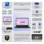 ASUS - CX34 14" FHD Chromebook Plus Laptop with Google AI - Intel Core 5 120U (2024) - 8GB Memory - 128GB UFS - Staid Black - Image 2