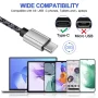 USB C to USB C Cable 6ft,HAOANO 3PACK Charging Cable 6ft USBC Type C Fast Charging Cord Charger Compatible with Android Samsung Charger Type C - Image 3