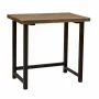 Pomona 32 in. Compact Writing Desk with Solid Wood Top and Metal Frame, Rustic Industrial Home Office Desk, Natural - Image 1