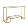 Athena Glass Top Console Table - Image 5