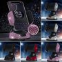 Bling Car Phone Holder, LYCARESUN 360°[Adjustable & Stable] Crystal Universal Phone Mount for Car, Windshield Dashboard Air Vent Car Stand Phone Holder, Mini Car Accessories for Women and Girl(Black) - Image 5