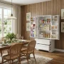 Bayview Elinna 47.2” Tall Kitchen Pantry with 2 Drawers, 3 Shelves, Handleless Design, Waterproof MDF Construction - Image 5