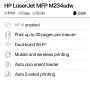 HP - LaserJet M234sdw Wireless AI-Enabled Black-and-White Laser Printer - White & Slate - Image 2