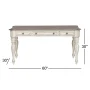 Colchester 60" W Writing Desk with Flip-Down Keyboard Drawer - Image 6