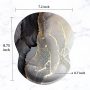 Mouse Pad with Wrist Support, Pain Relief Ergonomic Mouse Pad, Comfortable Durable Computer Mouse Pad Wrist Rest with Non-Slip PU Base for Home Office Working Gaming (Art Faces) - Image 2