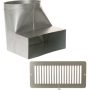 GE - Range Hood Recirculation Kit for Custom Insert - Silver - Image 1
