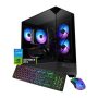 iBUYPOWER - Element SE Gaming Desktop PC Intel Core i5 14400F 2024 NVIDIA RTX 5060 8GB, 16GB RAM Memory, 1TB SSD Storage - Black - Image 1