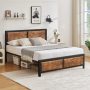 Bed Frame Twin/Full/Quee - Image 5