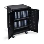 All Steel Mobile Charging Locker for 24 Laptops/Chromebooks in Black - Image 2