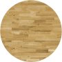 Table Top,,for Dining Tables, Coffee Tables, Garden Tables, Solid Oak Wood Round - Image 2