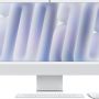 Apple - iMac 24-inch All-in-One - M4 chip - Built for Apple Intelligence - 10 Core CPU - 10 Core GPU - 24GB Memory - 512GB SSD - Silver - Image 1