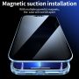 For iPhone 15 Pro Max 15 Plus Magnetic Phone Case With Privacy Screen Protector - Image 5