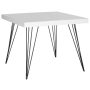 Wolcott White/Black End Table - Image 2