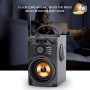 E I F E R Portable Bluetooth Party Speaker with Subwoofer, Heavy Bass, Wireless, FM Radio, Remote Control, LCD Display - for Outdoor/Indoor, Home, Phone, PC - Image 6