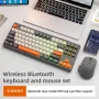 M87 Wireless Keyboard Gaming,87keys Dual Mode Bluetooth Keyboard with Rainbow-light RGB,PBT Ballcaps for Silent Office Gaming - Image 6