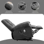 JONPONY Power Lift Recliner Chair Recliners for Elderly with Heat and Massage Recliner Chair for Living Room with Infinite Position and Side Pocket,USB Charge Port,Grey - Oversized - Image 5