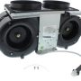 Zephyr - Motor 1100 CFM Dual Internal Blower for Range Hoods - Black - Image 1