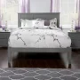 Madison White Solid Wood Frame King Platform Bed - Image 6