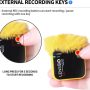 LENSGO 348C 2.4Ghz Wireless Lavalier Microphone 32GB TF Card Slot Compact Lav Mic 2 Transmitter and 1 Receiver Wireless Lapel Microphone for iPhone Smartphone Camera Vlog YouTube Interview Streaming Y - Image 3