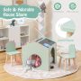 3 Pieces Wooden Kids Table and Chair Set - Image 5
