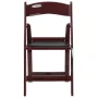 Black Resin Folding Chair (Set of 4) - Image 4