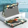 COOWPS Case for All-New Amazon Fire HD 10 Tablet (13th/11th Generation, 2023/2021 Release) 10.1" - Slim Folding Stand Cover with Auto Wake/Sleep, Hand Strap & Stylus Pen Holder, Black Cat - Image 4