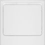 GE - 6.2 Cu. Ft. Electric Dryer with Shallow Depth Design - White with Silver Matte - Image 1