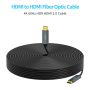 Twozoh Fiber Optic HDMI Cable 50FT, 4K Fiber HDMI to HDMI Cable 4K/60Hz (4:4:4 HDR10 HDCP2.2) 1440p 144Hz 18Gbps High Speed UHD Fiber HDMI Cord(10M) - Image 6
