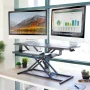 Mount-It! Standing Desk Converter, Sit Stand Desk Riser, 37 inch Platform - Image 4