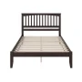 Mission Espresso Brown Solid Wood Frame King Platform Bed - Image 2