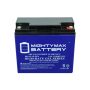 12-Volt 18 Ah SLA (Sealed Lead Acid) GEL AGM Type Medical Mobility Replacement Battery (2-Pack) - Image 4