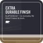 5 gal. #710E-1 Snow Leopard Extra Durable Eggshell Enamel Interior Paint & Primer - Image 5