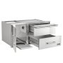 Coyote Outdoor Living - 42" Access Door With Storage & Warming Drawer Combo - Stainless Steel - Image 3