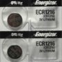 2 FRESH ENERGIZER CR1216 LITHIUM COIN BATTERIES BR1216 CR1216 DL1216B Expire2031 - Image 4