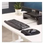 Fellowes Memory Foam Keyboard Wrist Rest, 19.31 x 2.31, Black - Image 3
