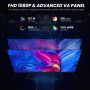 CRUA 27 inch 240hz IPS Gaming Monitor,Full HD Frameless 100% sRGB 1080P Fast IPS Monitor,1ms Response Time with FreeSync and Low Motion Blur,Eye Care Gaming Monitor VESA,DisplayPort,HDMI - Image 1