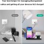 AICase Qi Wireless Charger, 3-in-1 Charging Pad,Multiple Devices Wireless Charger Dock for Air Pods,for Apple Watch Series 5/4/3/2/1 and for iPhone 11/11 Pro/11 Pro Max/XR/X/8 Galaxy Note10/9 and More - Image 4