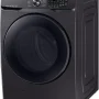 Samsung - 5.0 Cu. Ft. High-Efficiency Stackable Smart Front Load Washer with Steam - Black Stainless Steel - Image 3