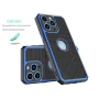Njjex Shock Absorbant Plastic Rugged Cell Phone Case for Apple iPhone 13 Pro Max, Blue - Image 4