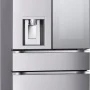 LG - 36-in Standard-Depth MAX 28.6 Cu. Ft. 4-Dr Fr Door-in-Door Smart Refrig w/Mirror InstaView, MyColor & Mini Craft Ice - Stainless Steel - Image 2