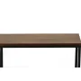 Ryan 34 in. Black/Chestnut Standard Rectangle Wood Console Table with Storage - Image 3